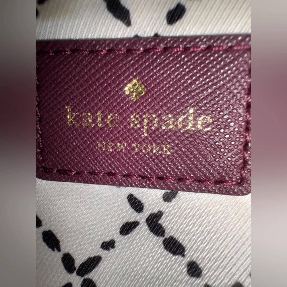 Kate Spade Laurel Way Greer Plum Crossbody
